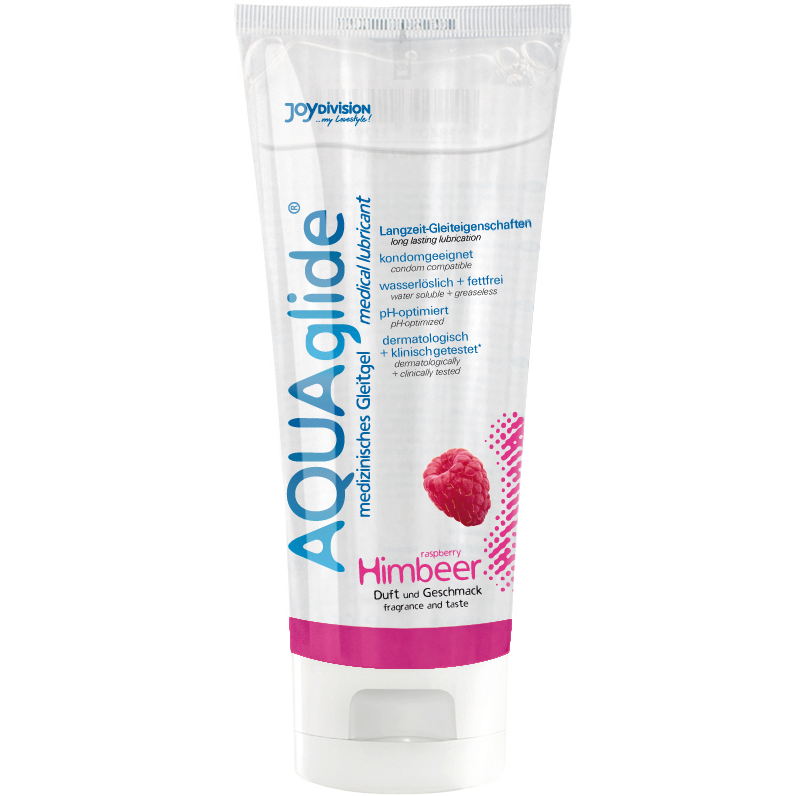 Gleitmittel mit Himbeergeschmack 100 ml - Aquaglide - 1