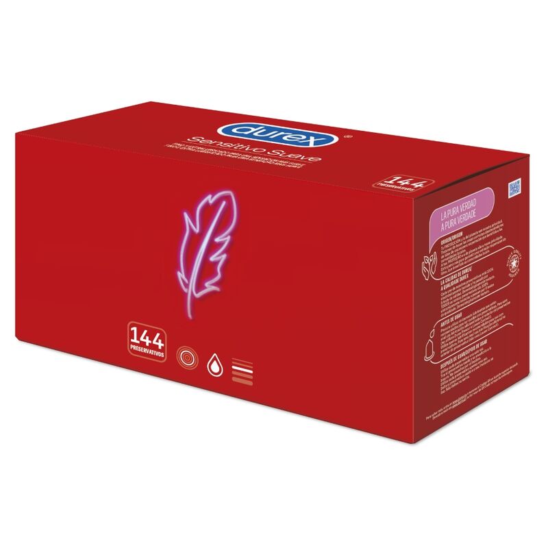 Weiche empfindliche Kondome - 144 Einheiten - Durex - 1