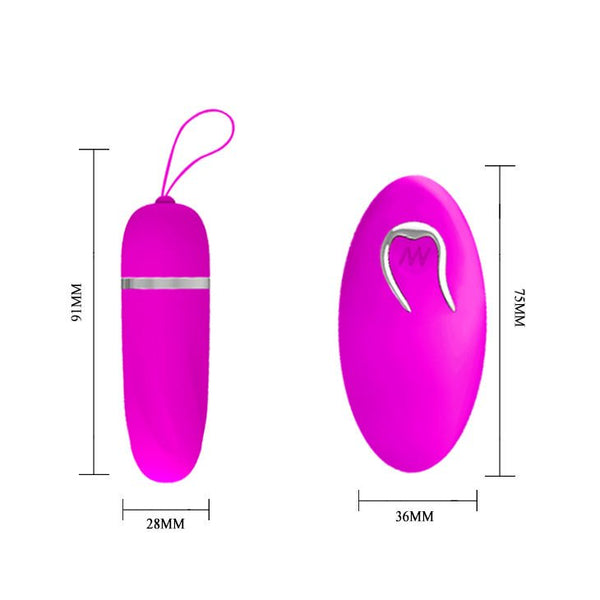 Debby Vibro-Ei mit Fernbedienung Pretty Love - Flirtation - 7
