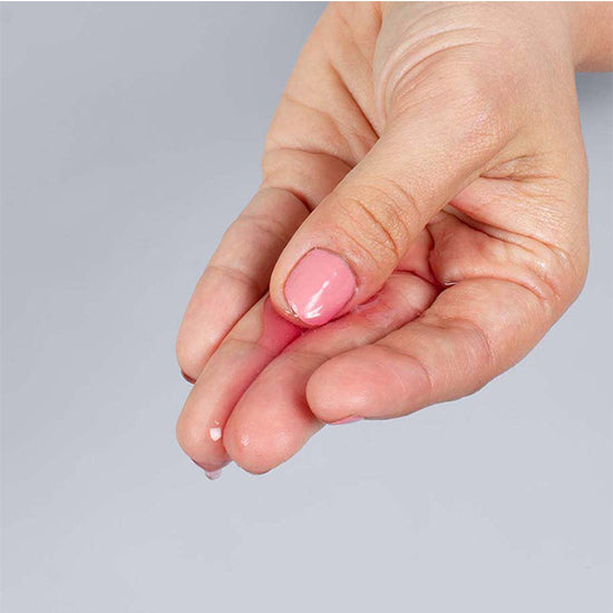 2-in-1 Wärmeeffekt Erdbeer-Sahne 50ml Gleitmittel - Secret Play - 3