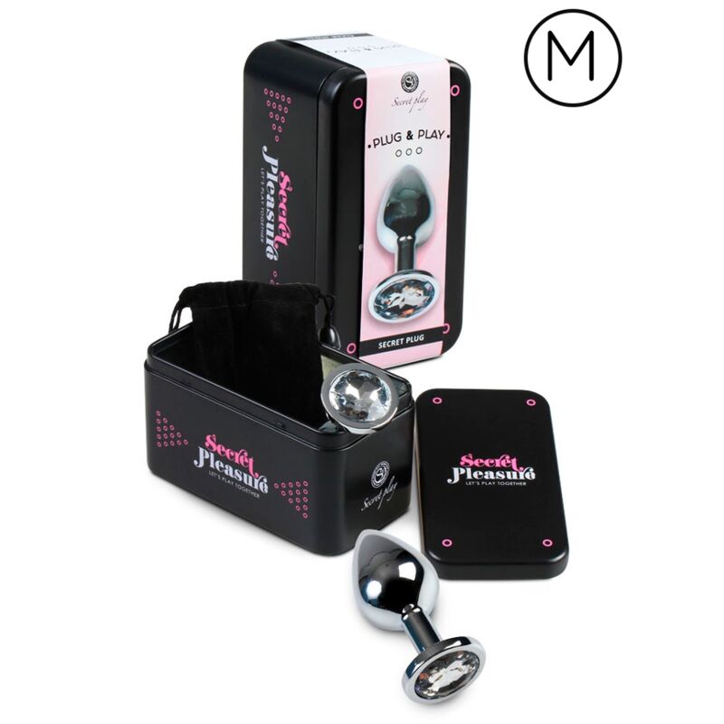 Plug Anal transparent 7cm - Secretplay Toys - Secret Play - 1