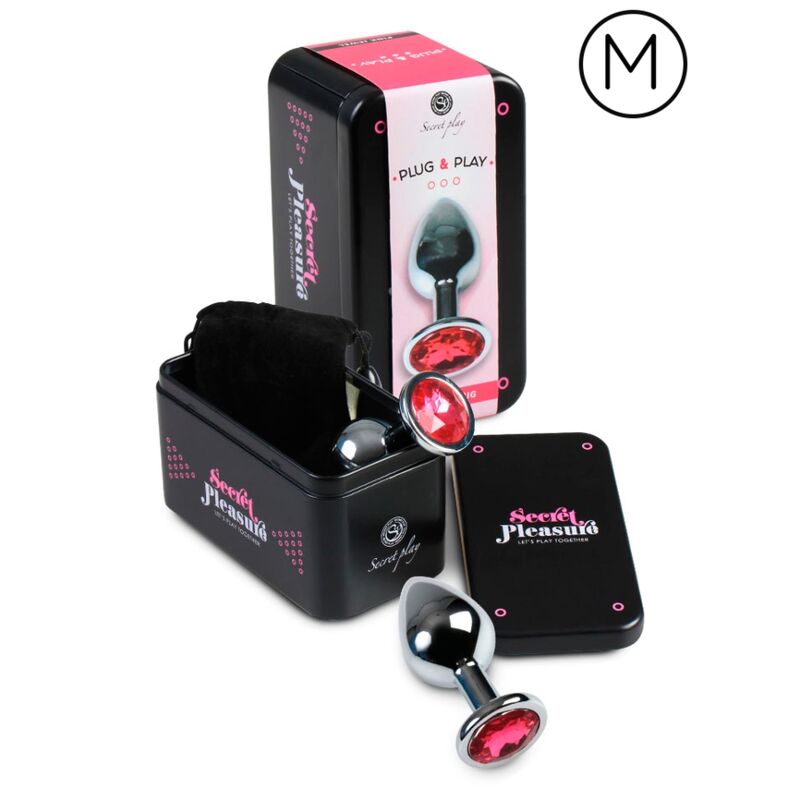 Plug Anal Fuchsia 8cm - Secretplay Toys - Secret Play - 1
