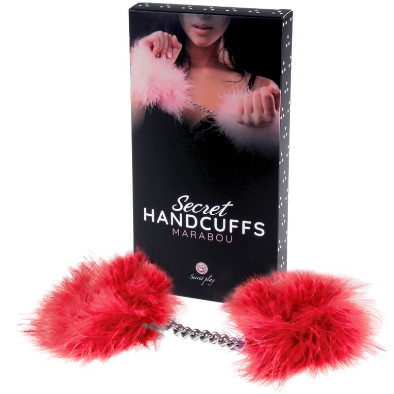 Secretplay Handschellen Rot Marabu - Secretplay 100% Fetish - Secret Play - 1