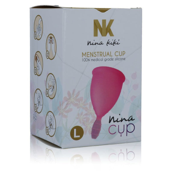 Nina Cup Menstruationstasse Größe L Rosa - Nina Kiki - Nina Kikí - 1