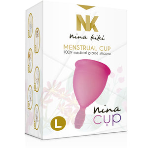 Nina Cup Menstruationstasse Größe L Rosa - Nina Kiki - Nina Kikí - 7