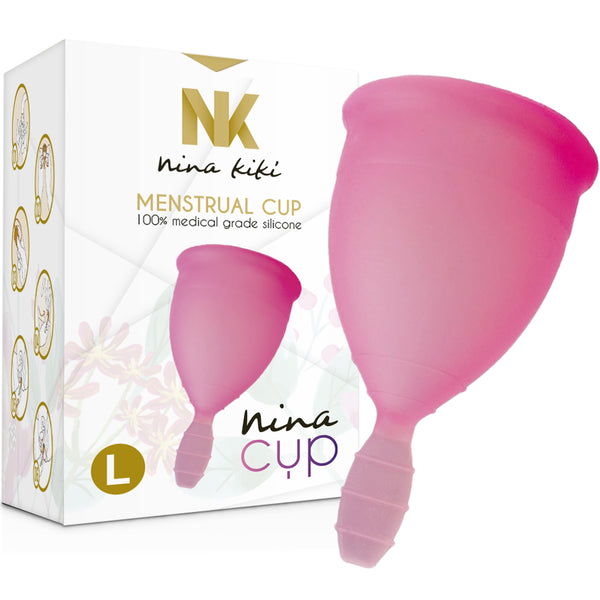 Nina Cup Menstruationstasse Größe L Rosa - Nina Kiki - Nina Kikí - 8