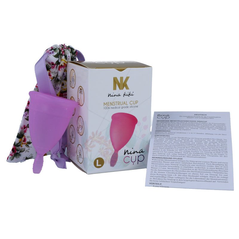 Nina Cup Menstruationstasse Größe L Lila - Nina Kiki - Nina Kikí - 1