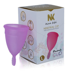 Nina Cup Menstruationstasse Größe L Lila - Nina Kiki - Nina Kikí - 3