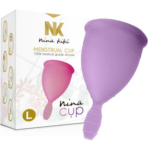 Nina Cup Menstruationstasse Größe L Lila - Nina Kiki - Nina Kikí - 4