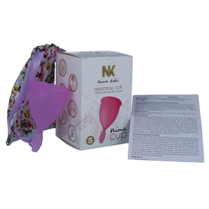 Nina Cup Menstruationstasse Gr. S Flieder - Nina Kiki - Nina Kikí - 1