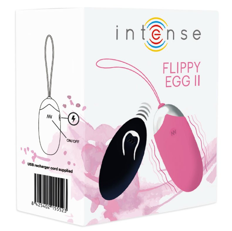 Flippy Ii Pink Remote Wiederaufladbares Ei – Spielzeug für Paare - Intense - 1