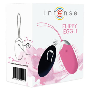 Flippy Ii Pink Remote Wiederaufladbares Ei – Spielzeug für Paare - Intense - 2