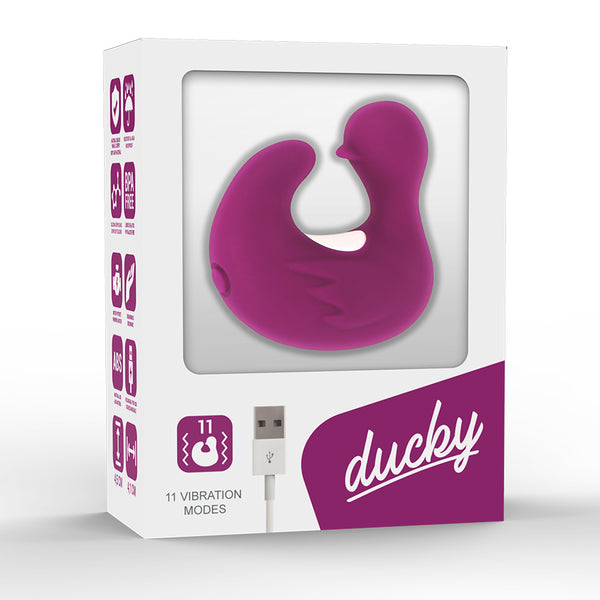 Duckymania wiederaufladbarer Silikon-Stimulator Fingerhut - Coverme - 1