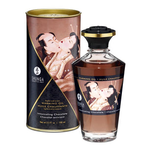 Massageöl mit Wärmeeffekt Intensiver Schokoladengeschmack 100 ml - Öle - Shunga - 1
