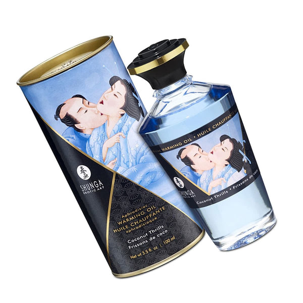 Massageöl mit Wärmeeffekt Kokosgeschmack 100 ml - Öle - Shunga - 1