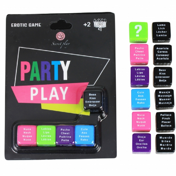 Game Party Play 5 Dice (es/pt/en/fr) - Secretplay 100% Games - Secret Play - 1