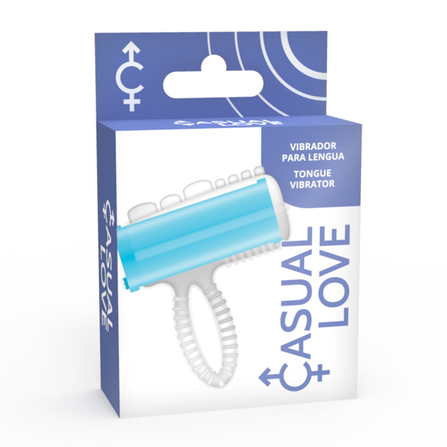 Lässiger Ring-Vibrator Blau - Casual Love - 1