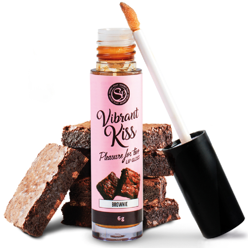 Vibrant Kiss Brownie Lipgloss - Secretplay Cosmetic - Secret Play - 1