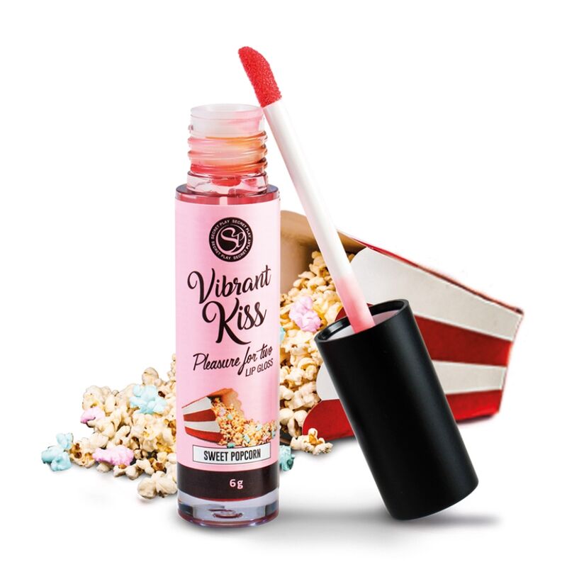 Vibrant Kiss Sweet Popcorn Lipgloss - Secretplay Cosmetic - Secret Play - 1