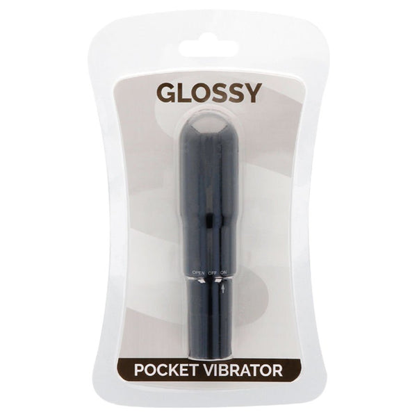 Taschenvibrator Schwarz - Glossy - 1