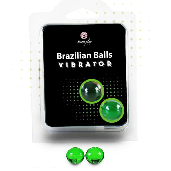 Set 2 Vibrierende Brasilianische Kugeln Gleitkugeln - Secretplay Cosmetic - Secret Play - 1
