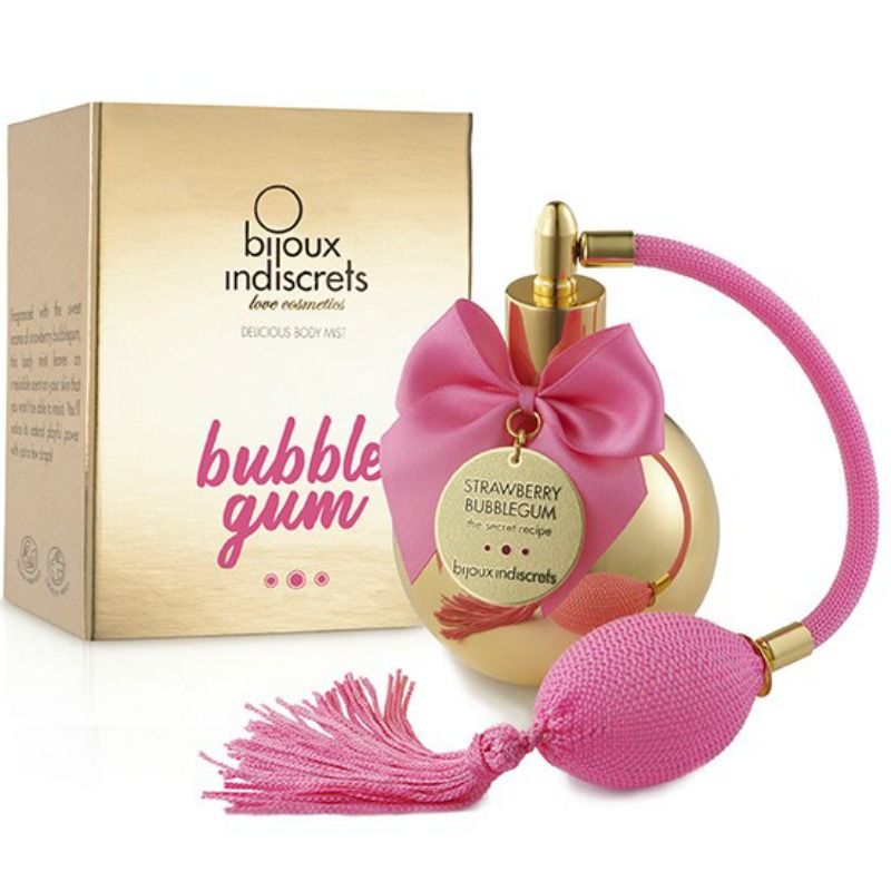 Bubble Gum Body Mist Strawberry Bubble Gum Flavour 100 ml - Love Cosmetiques - Bijoux - 1