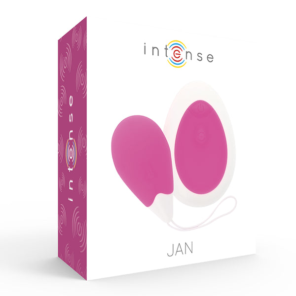 Jan Pink ferngesteuertes Vibro-Ei – Spielzeug für Paare - Intense - 7