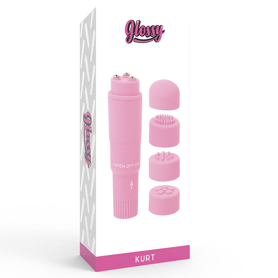 Pocket Kurt Massagegerät Rosa - Glossy - 1