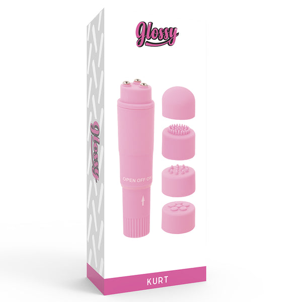 Pocket Kurt Massagegerät Rosa - Glossy - 1