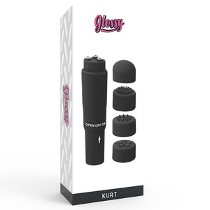 Pocket Kurt Massagegerät Schwarz - Glossy - 2