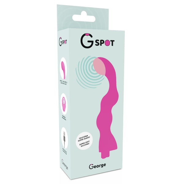 George Pink G-Punkt-Gummi-Vibrator - G-spot - 2