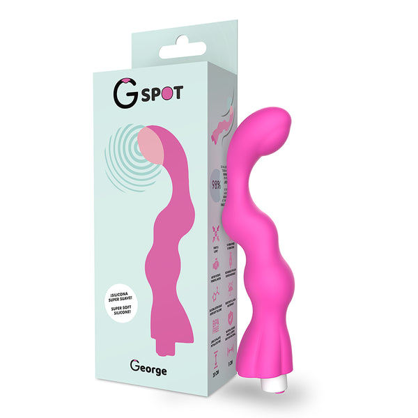 George Pink G-Punkt-Gummi-Vibrator - G-spot - 3