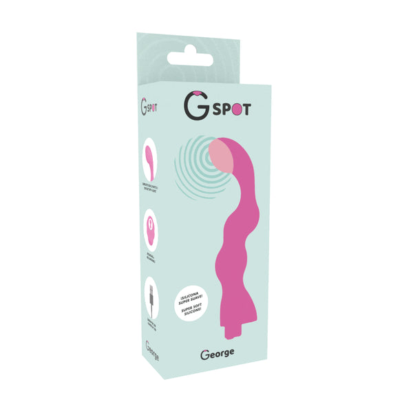 George Pink G-Punkt-Gummi-Vibrator - G-spot - 5