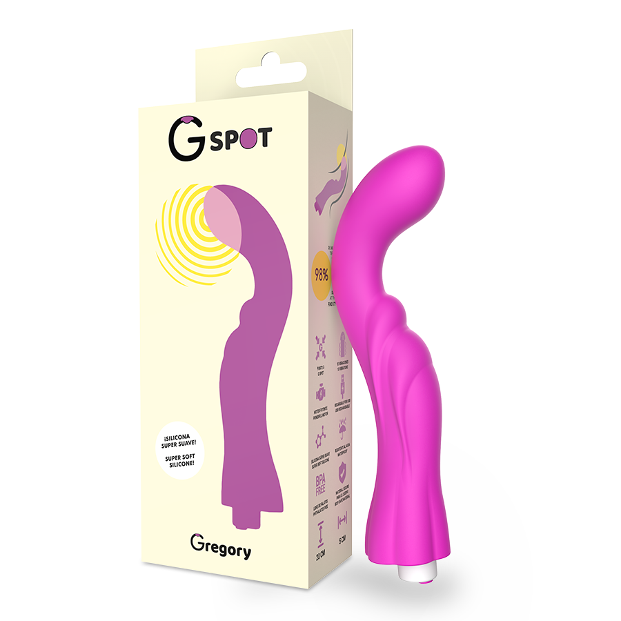 Gregory G-Punkt-Vibrator Violett - G-spot - 1
