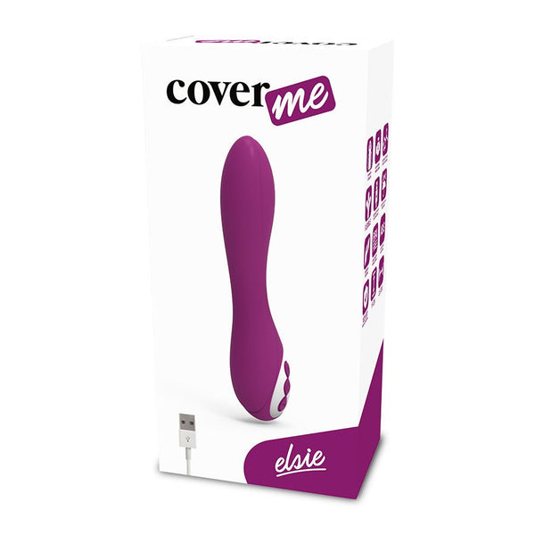 Wiederaufladbarer Elsie-Vibrator, 10 Geschwindigkeiten, flexibel und tauchfähig - Coverme - 3