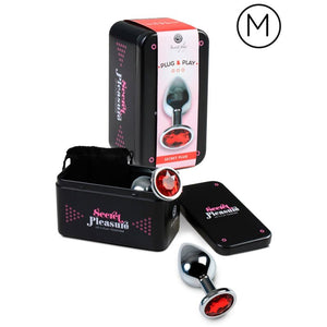 Analplug Rojo Talla M - Secretplay Toys - Secret Play - 2