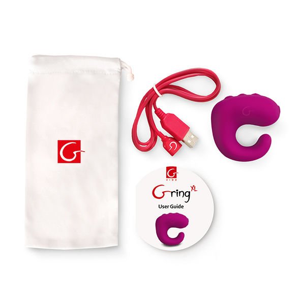 Spaßspielzeug Gring Vibrationsring Xl süße Himbeere - G-vibe - 2