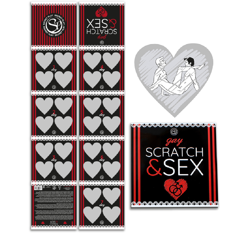 Rubbel- und Sexspiel für schwule Paare (es/en/fr/pt/de) - Secretplay 100% Games - Secret Play - 1