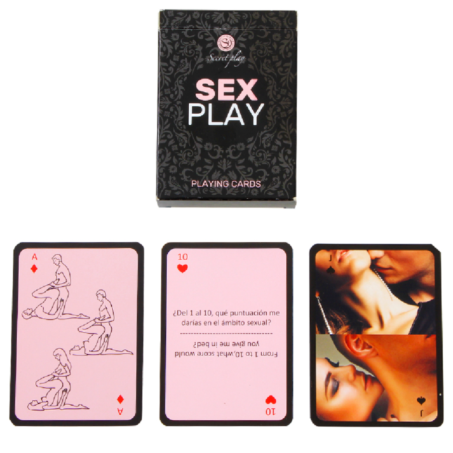 Sex Play Card Game Es/en - Secretplay 100% Spiele - Secret Play - 1