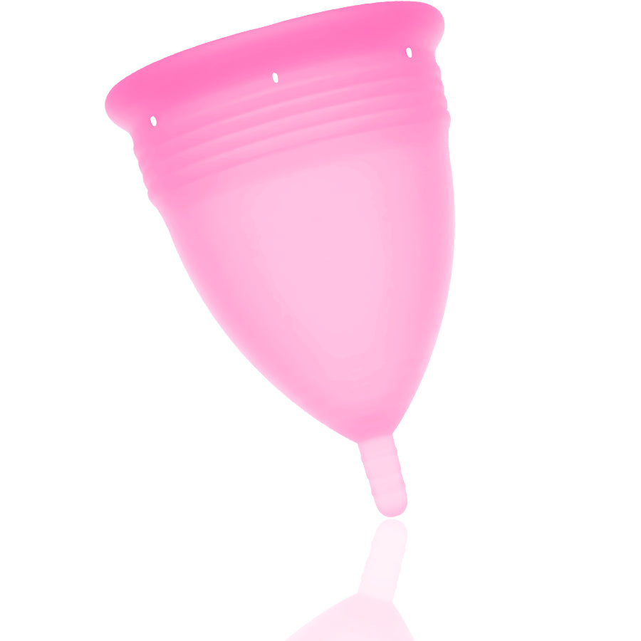 Silikon-Menstruationstasse Größe L Rosa - Stercup - 1