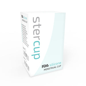 Silikon-Menstruationstasse Größe L Aquamarin - Stercup - 2