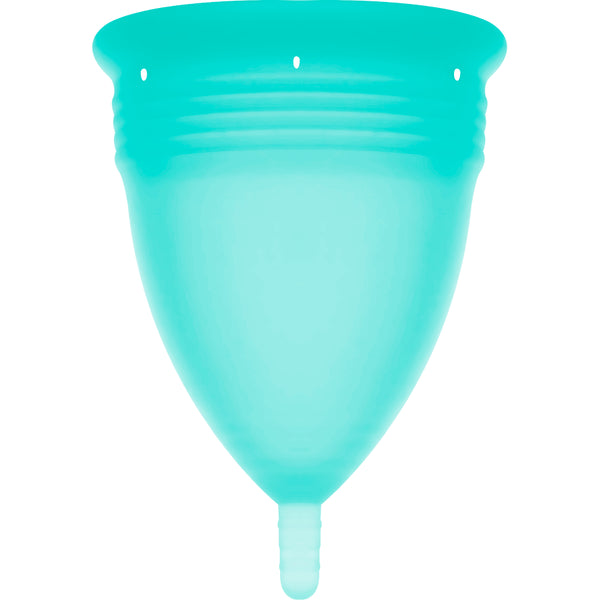 Silikon-Menstruationstasse Größe L Aquamarin - Stercup - 4