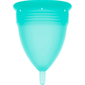 Silikon-Menstruationstasse Gr. S Aquamarin - Stercup - 3
