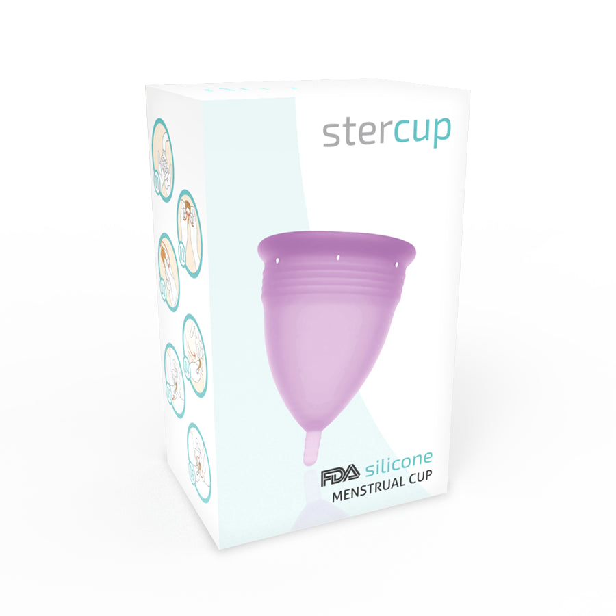 Silikon-Menstruationstasse Größe S Lila - Stercup - 1