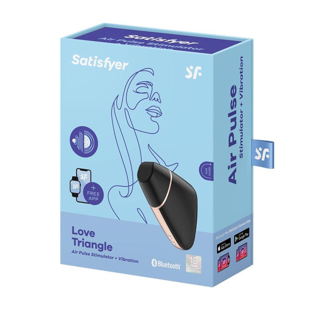 Connect Estimulador Clitoris Love Triangle Schwarz - Satisfyer - 1