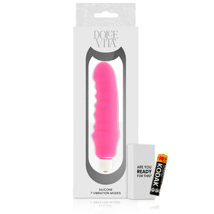 Genius Rosa Silikon-Vibrator - Dolce Vita - 1