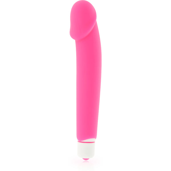 Realistischer rosafarbener Silikon-Vibrator - Dolce Vita - 3