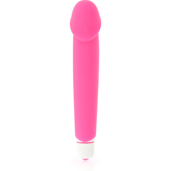Realistischer rosafarbener Silikon-Vibrator - Dolce Vita - 4