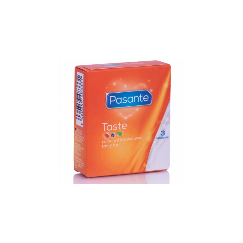 Aromatisierte Kondome 3 Stück - Pasante - 1
