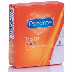 Aromatisierte Kondome 3 Stück - Pasante - 1